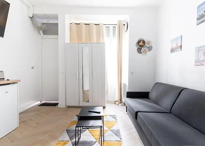 Montmartre/tretaigne : Cosy Studio 2p Lejlighed
